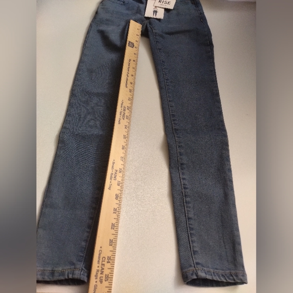 Rise Supply 1/25 Women's Skinny Jeans - Medium Blue New - Picture 3 of 4